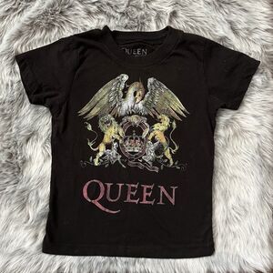 Queen Toddler Boys/Girl Classic Rock Band T-Shirt /TEE Black  4T